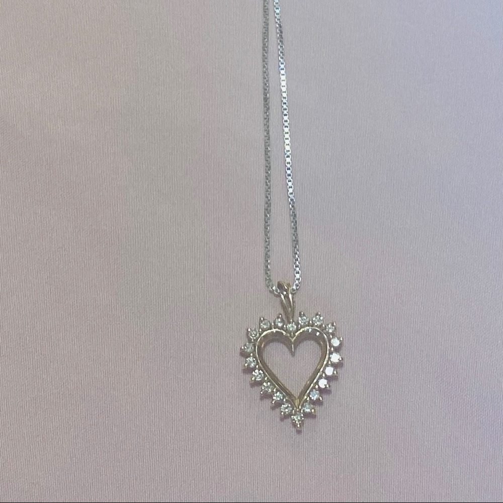 Silver Heart Necklace